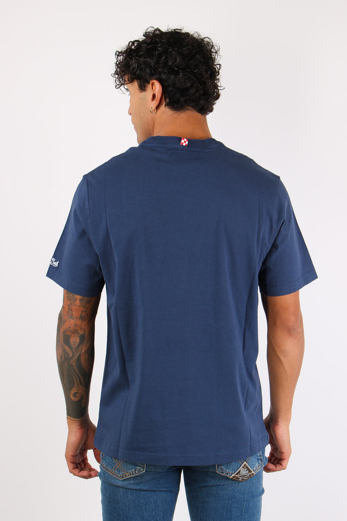 T-shirt Grand Slam Blu-5