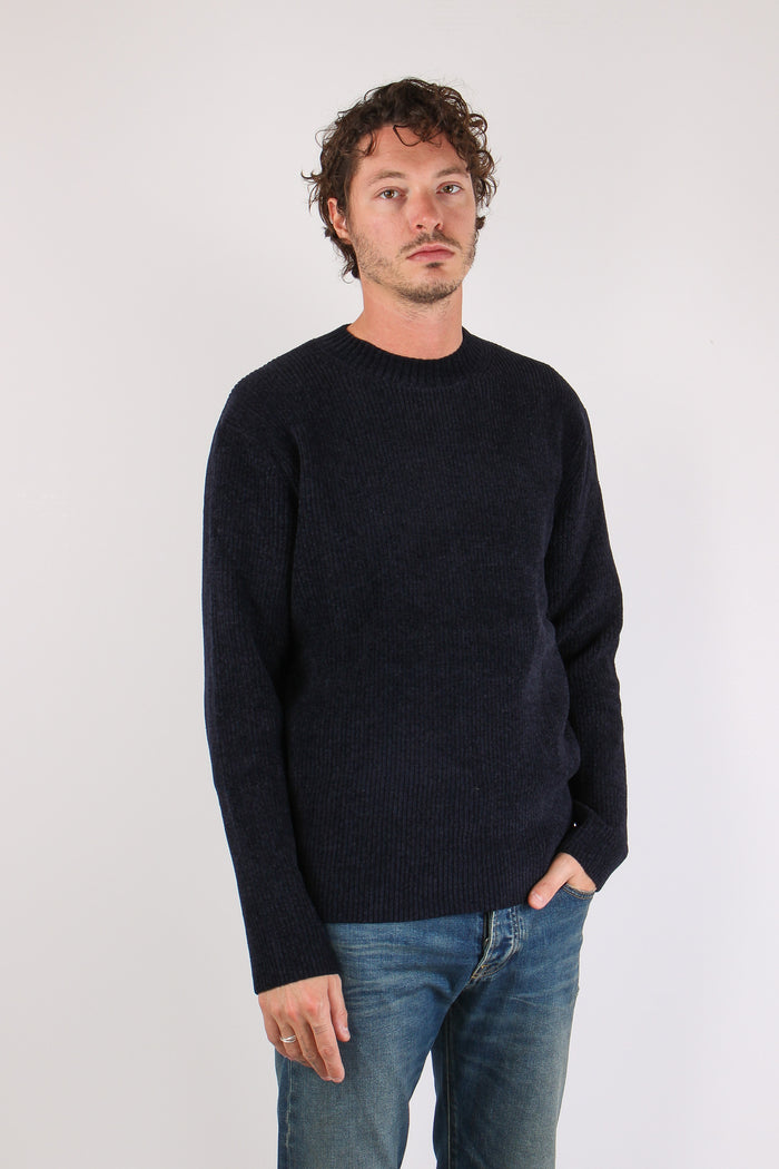 Maglia Girocollo Costa Inglese Navy-6