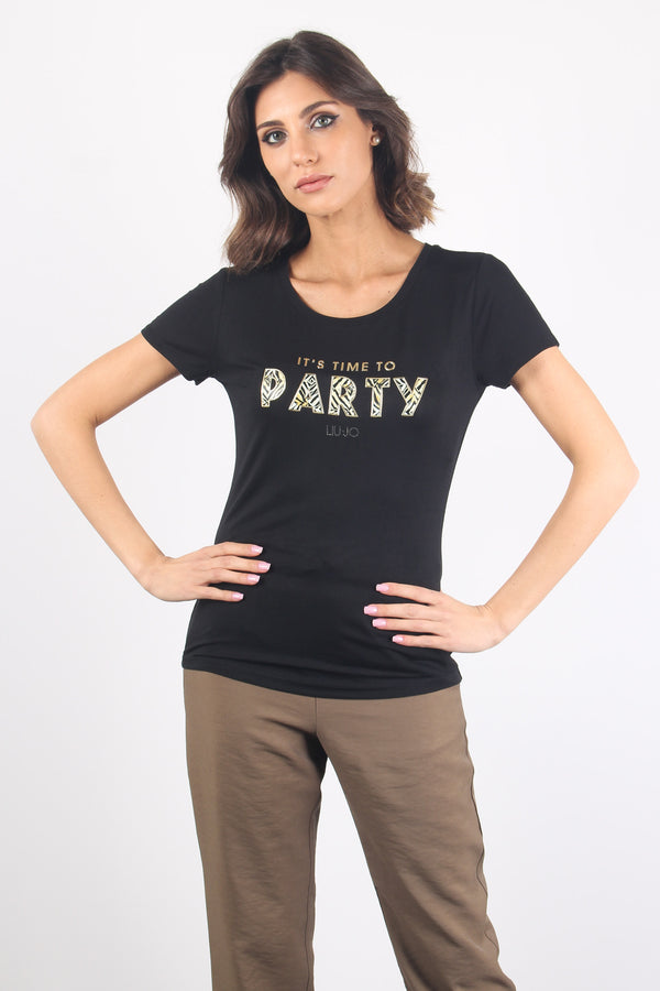 T-shirt Basica Mc Nero/party