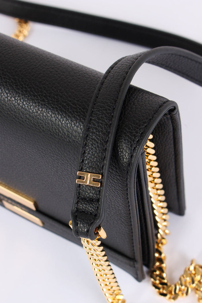 Tracolla  Placca Logo Nero-6