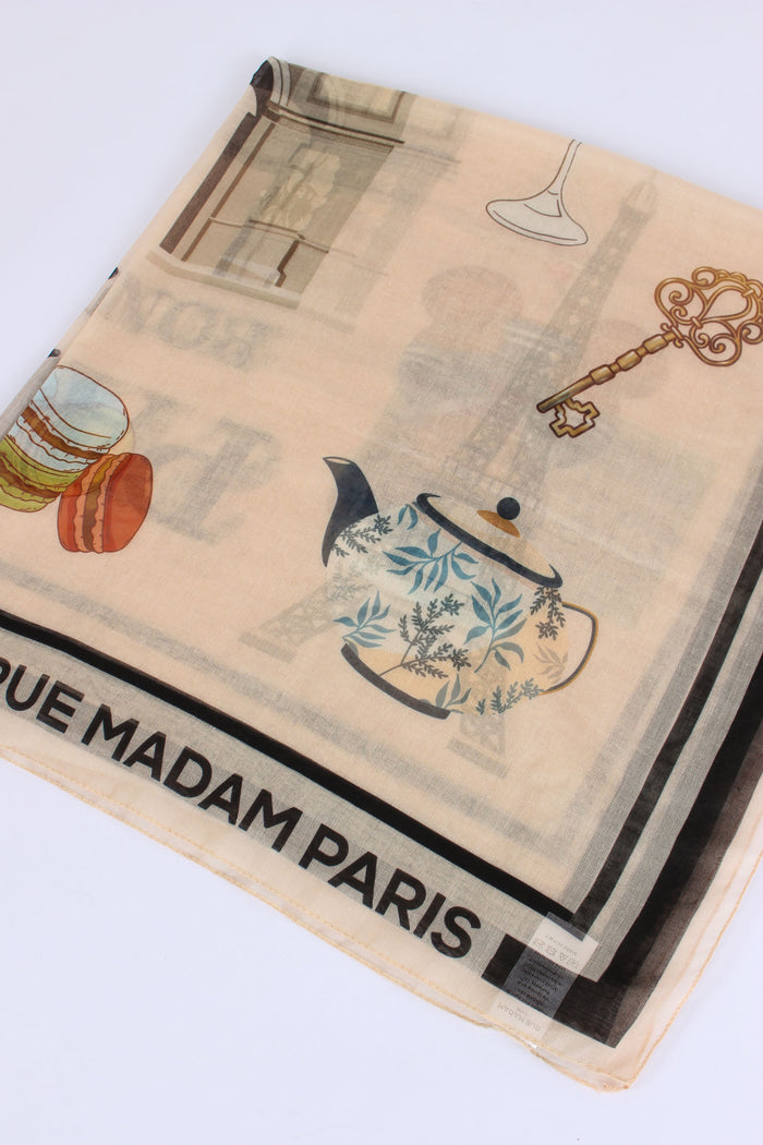 Foulard Fantasia Bonjour-3