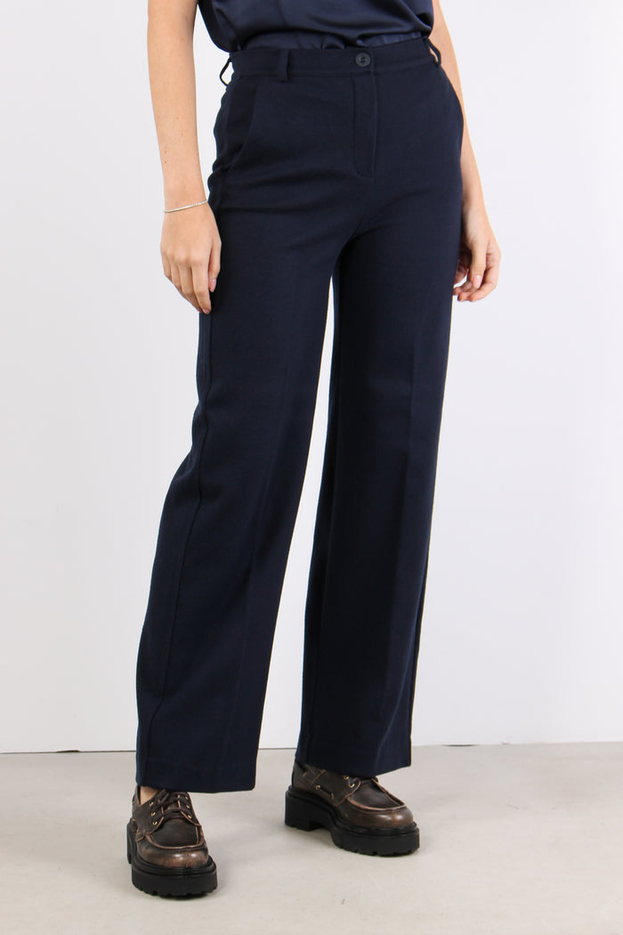 Zelota Pantalone Pesante Jerse Blu-3