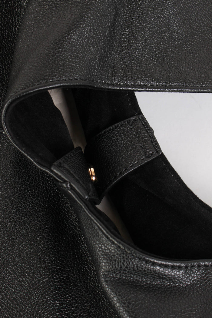 Sacca Morbida Frange Nero-7