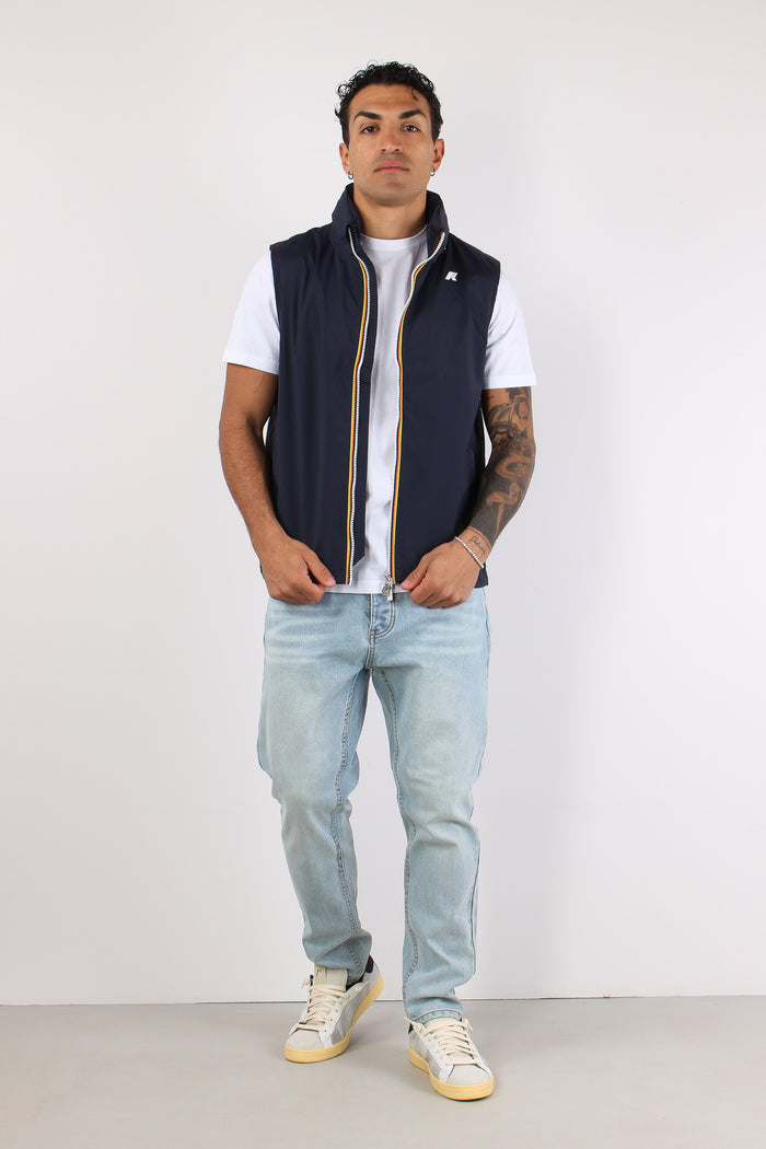 Gilet Nylon Jersey Blue Depth-5