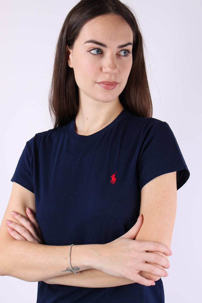 T-shirt Manica Corta Basica Cruise Navy-8