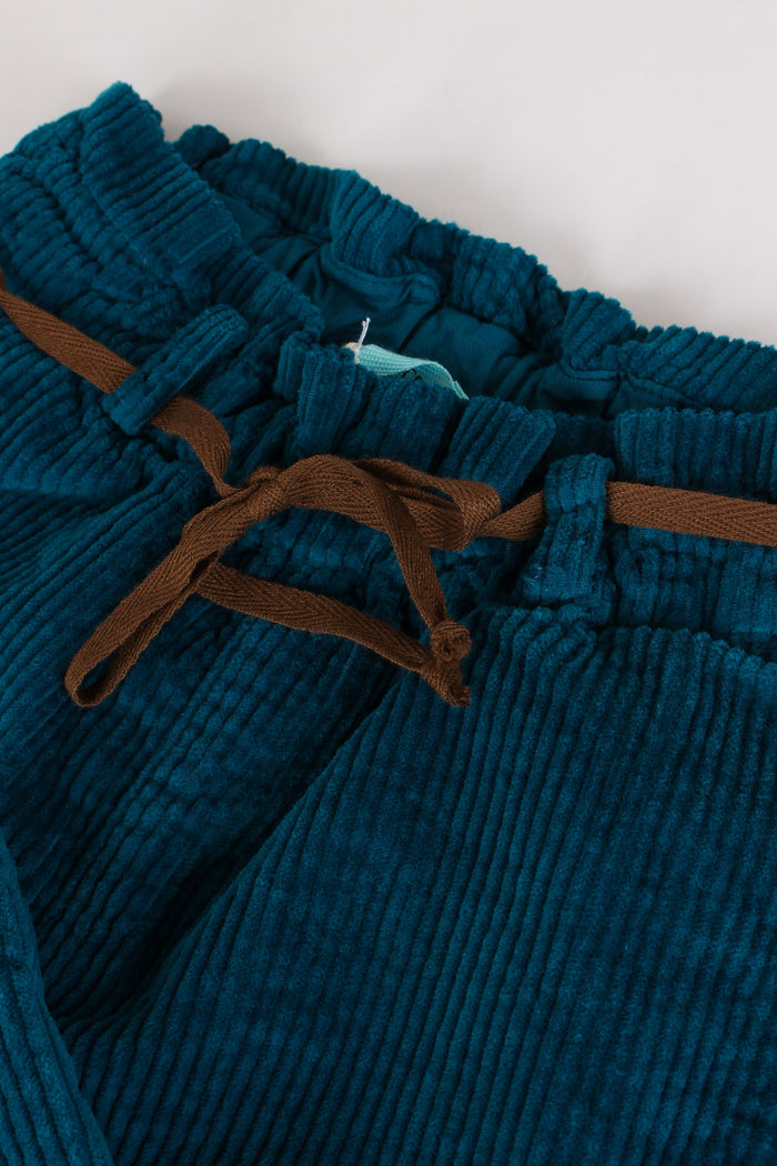 Pantalone Velluto Stretch Winter Turq-5