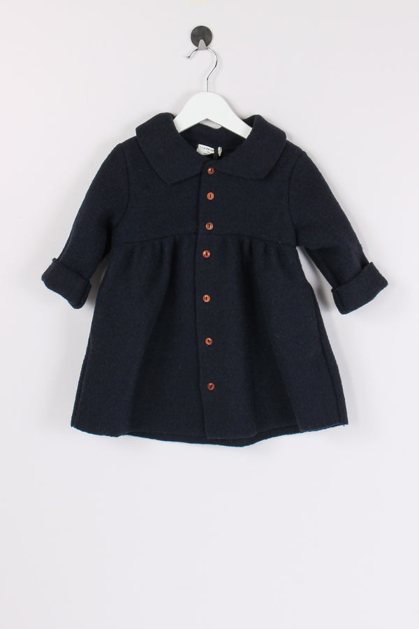 Cappotto Lana Cotta Dark Blue