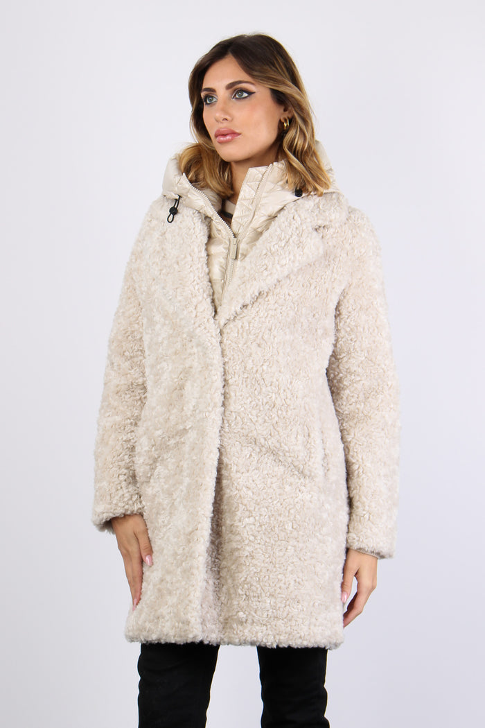 Cappotto Teddy Piuma Chantilly-2