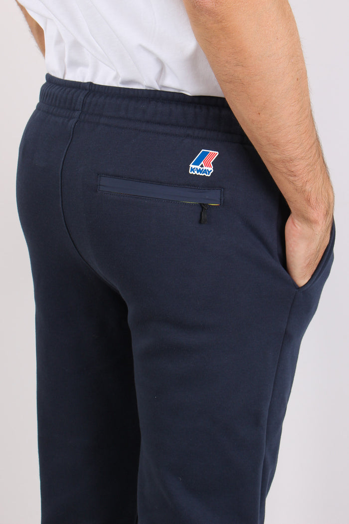 Pantalone Felpa Blue Depth-6