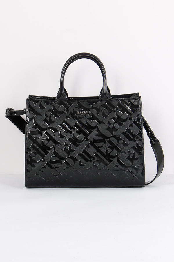 Shopping Rigida Vernice Nero