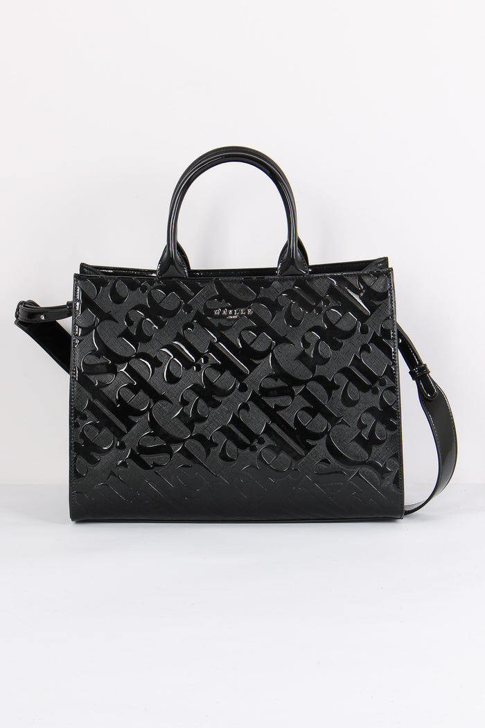 Shopping Rigida Vernice Nero