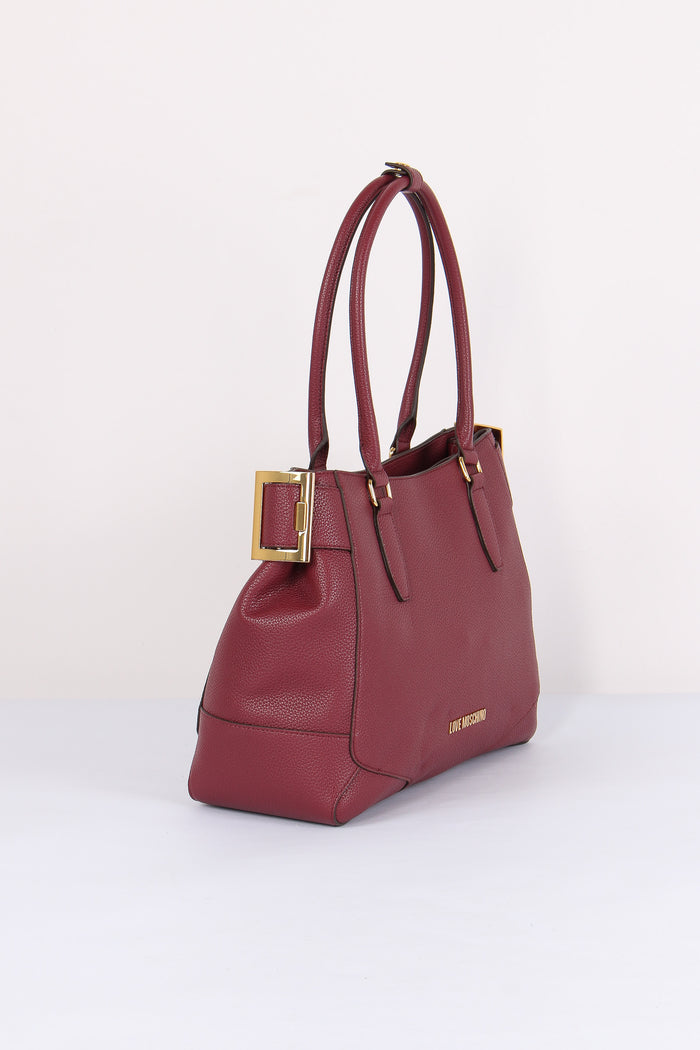 Shopping Martellata Fibbia Vino-5