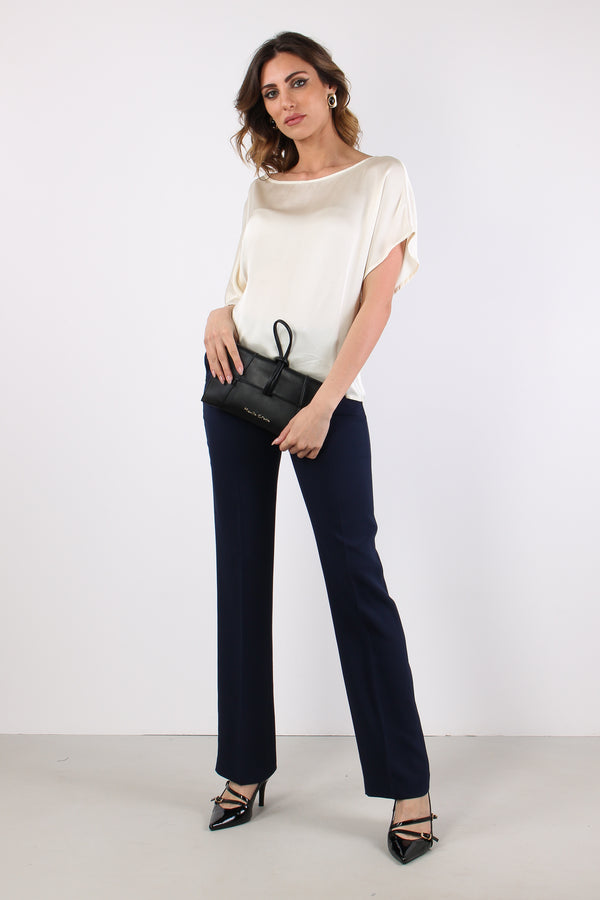 Blusa Asimmetrica Off White-2