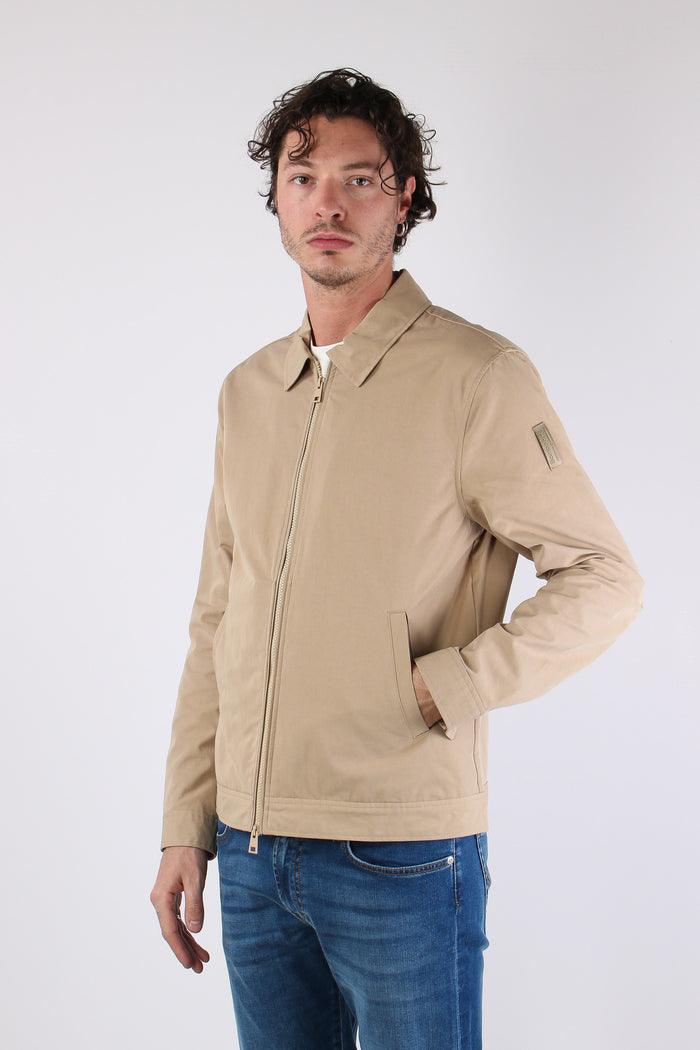 Giubbotto Cotone Zip Sand-3