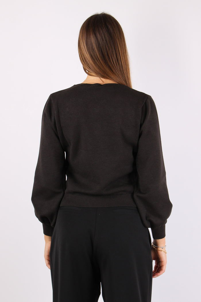 Maglia Scatoletta Punto Noccio Moro-4