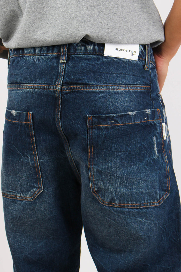 Jeans Largo Denim Medio-7