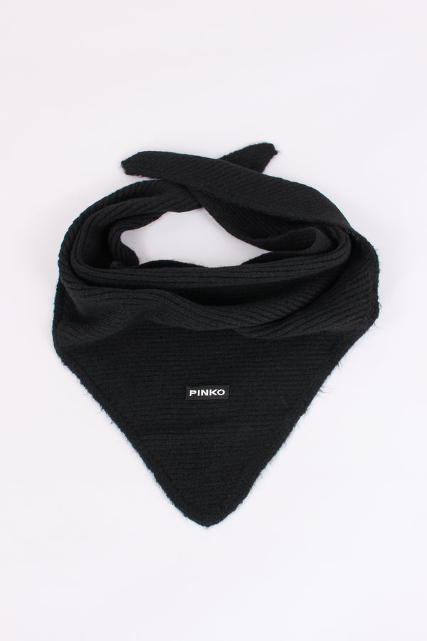 Svizzera Sciarpa Lana Nero Limousine