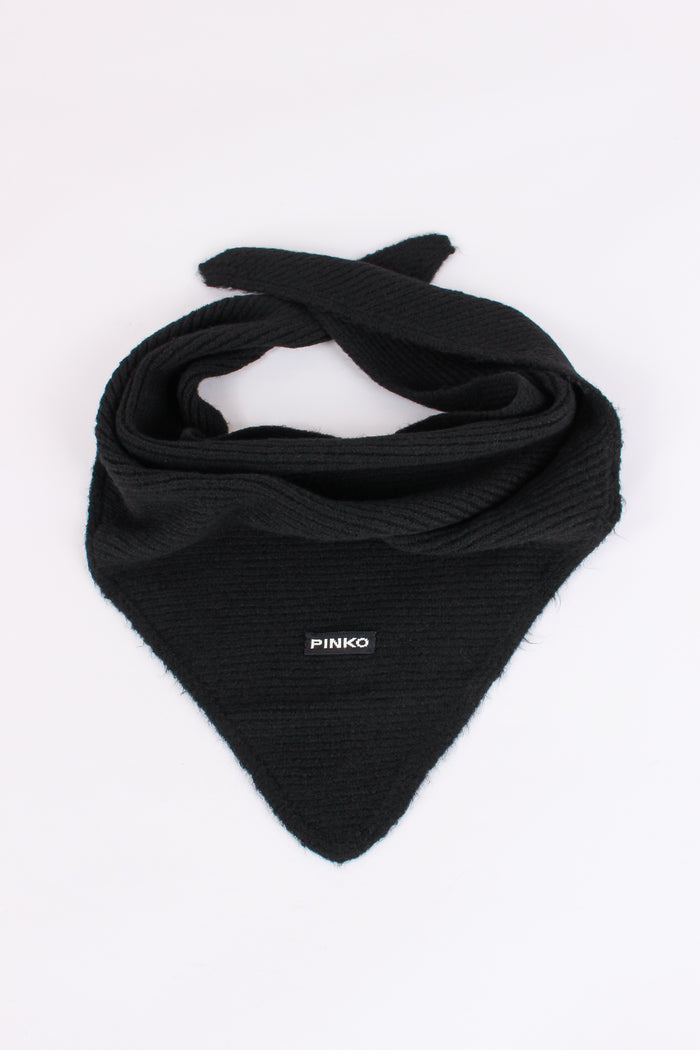 Svizzera Sciarpa Lana Nero Limousine