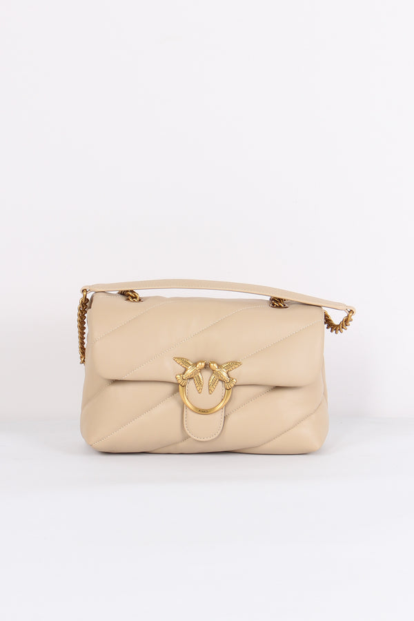 Tracolla  Love Puff Classic Beige/grigio