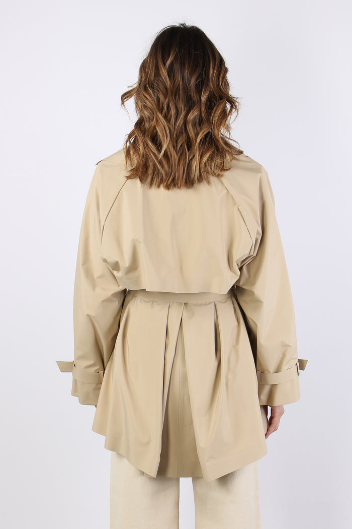 Wkdovatta Trench Medio Beige-6