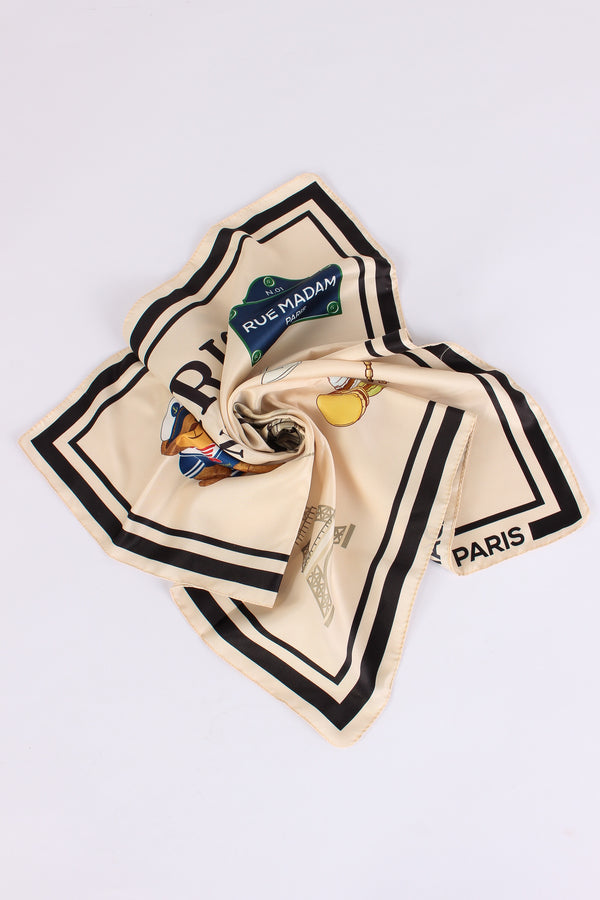 Foulard Fantasia Bonjour