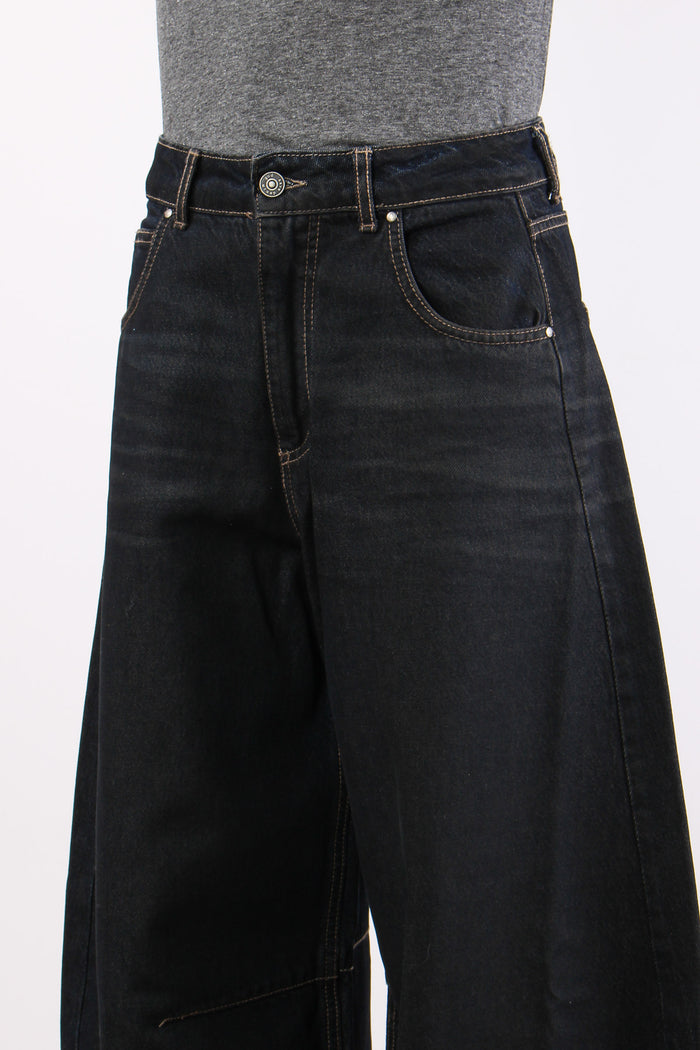Iride Denim Baloon Rotture Denim Scuro-6