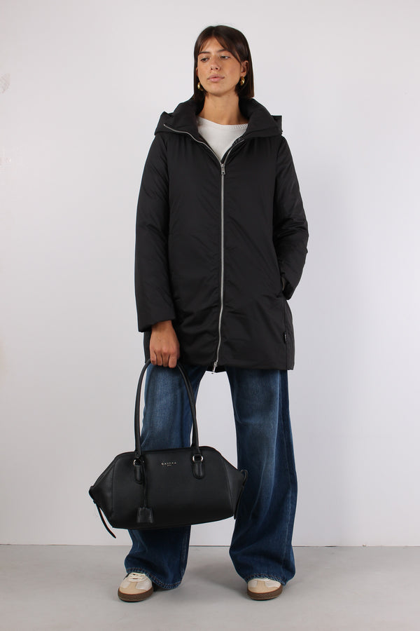 Piumino Nylon Liscio Black