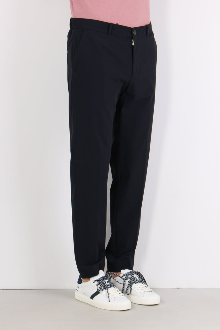 Pantalone Chino Elastico Blue-6