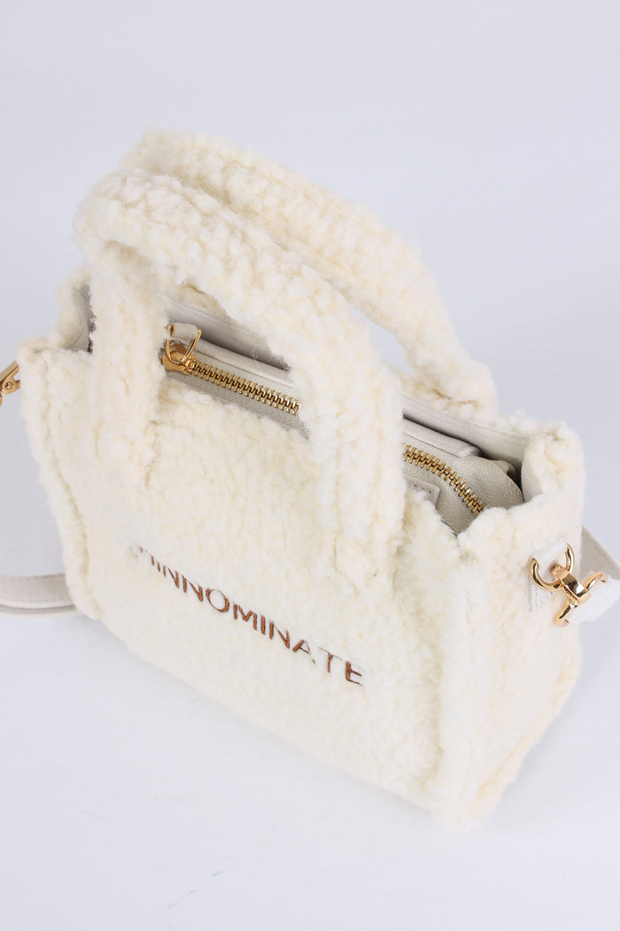 Mini Shopping Orsetto Ecru-7