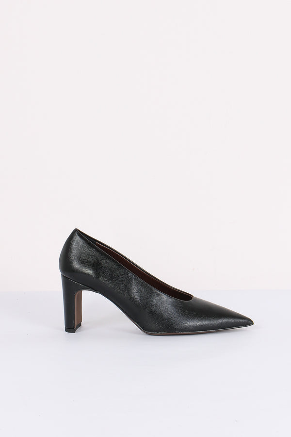 Decollete Tacco Banana Nero