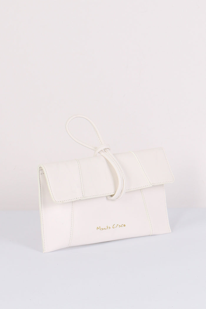 Pochette Logo Nodo Bianco Ottico-7