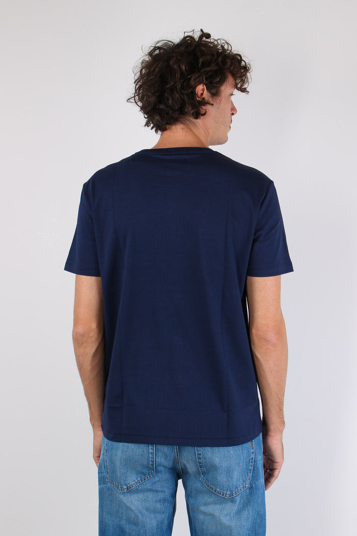T-shirt Logo Newport Navy-4