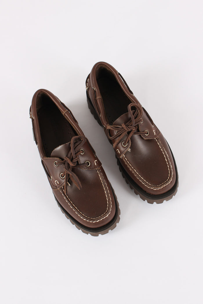 Mocassino Ranger Lacci Dk Brown-4