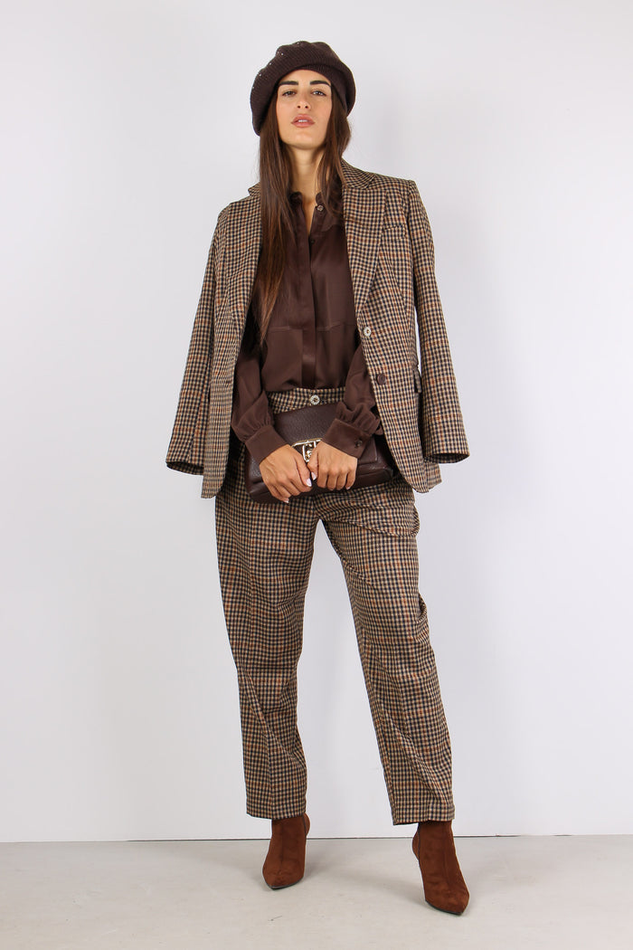 Camicia Bimateriale Cioccolato-6