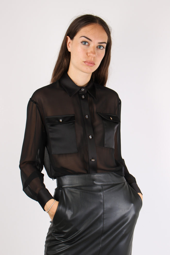 Camicia Profilo Raso Black-6