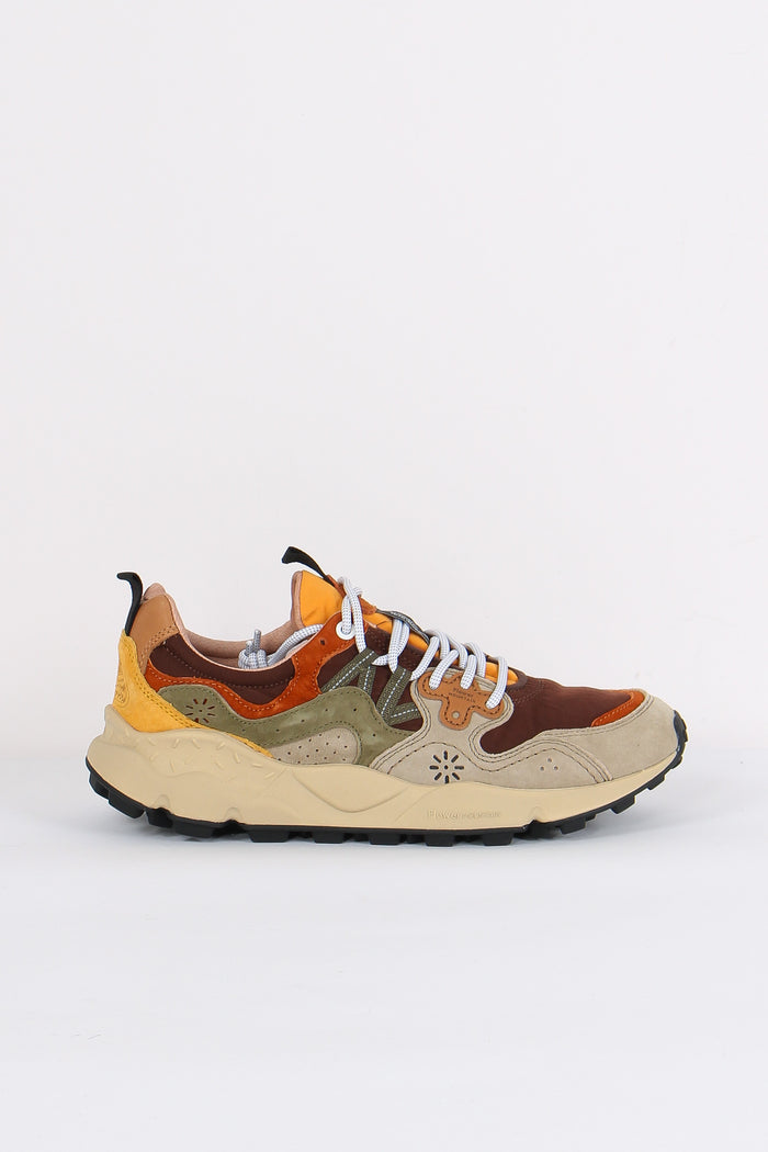 Sneakers Yamano Suede Nylon Taupe/brown