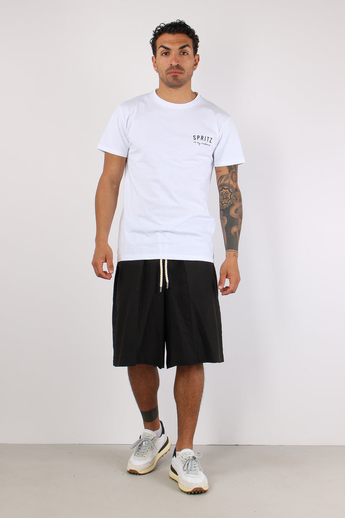T-shirt Ricamo Spritz Bianco-4