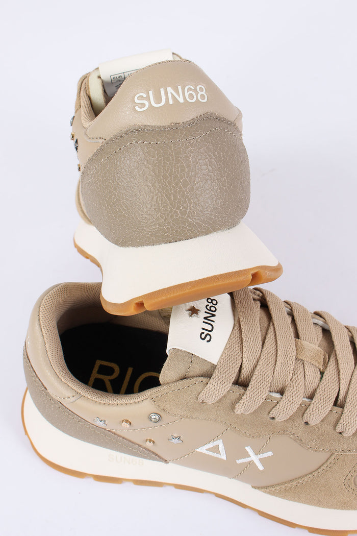Sneakers Ally Studs Beige-4