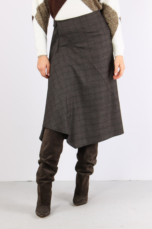 Gonna Lunghe Punte Grigio-2