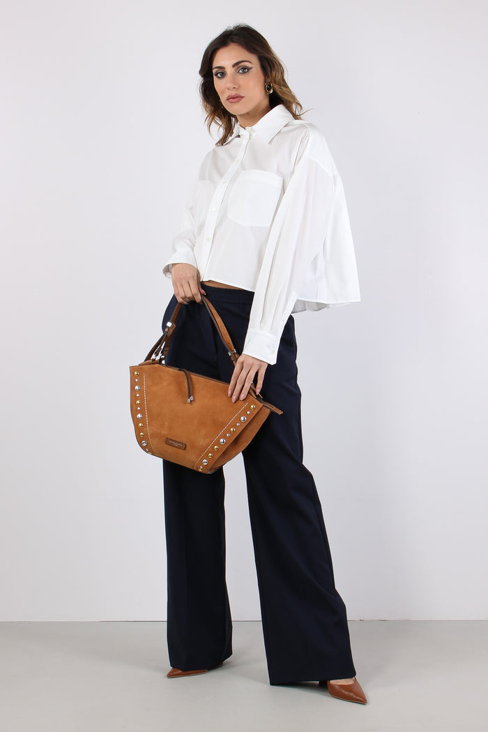 Wkddeden Camicia Pieghe Off White