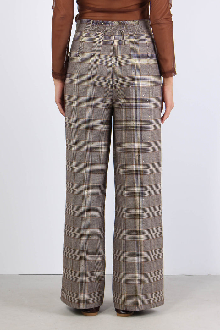 Pantalone Palazzo Galles Paill Nocciola/moro-4