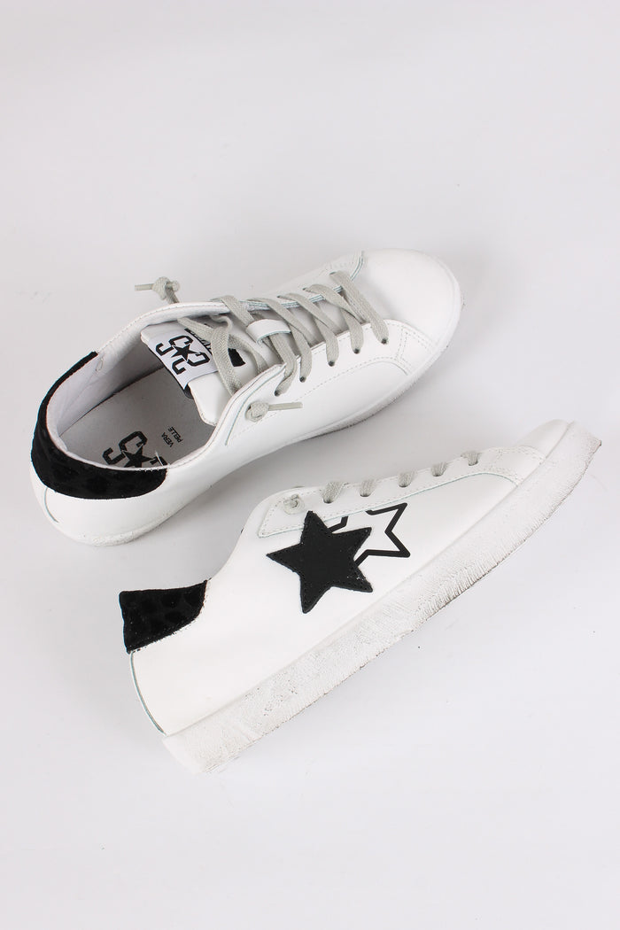 Sneakers Prime Star Bianco/nero-2