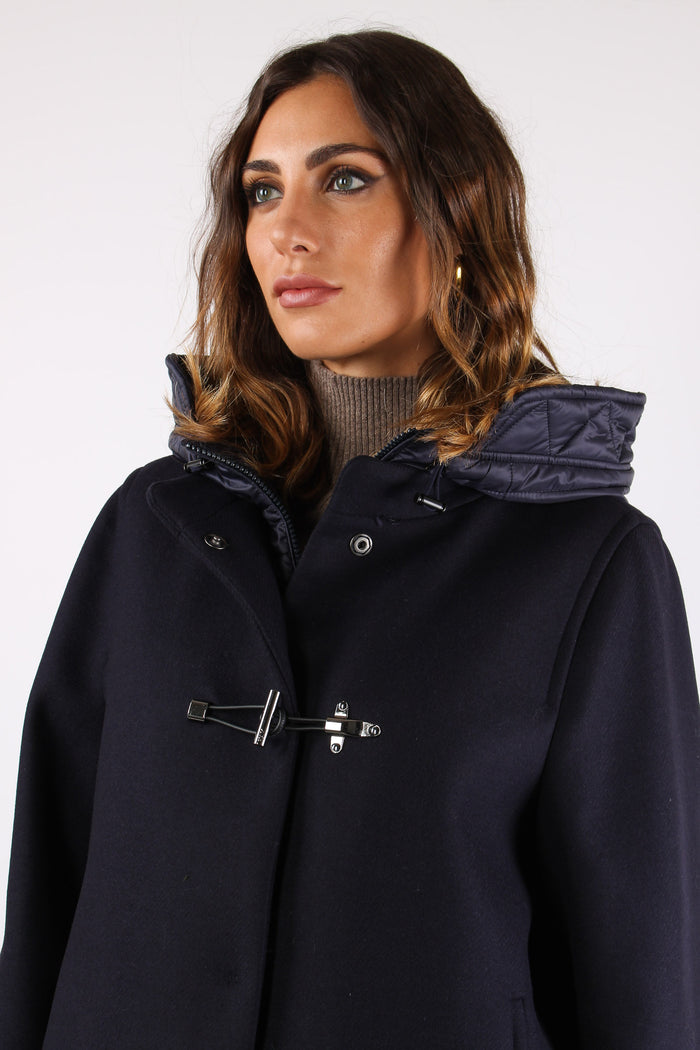 Cappa Cappuccuio Nylon Blu-7