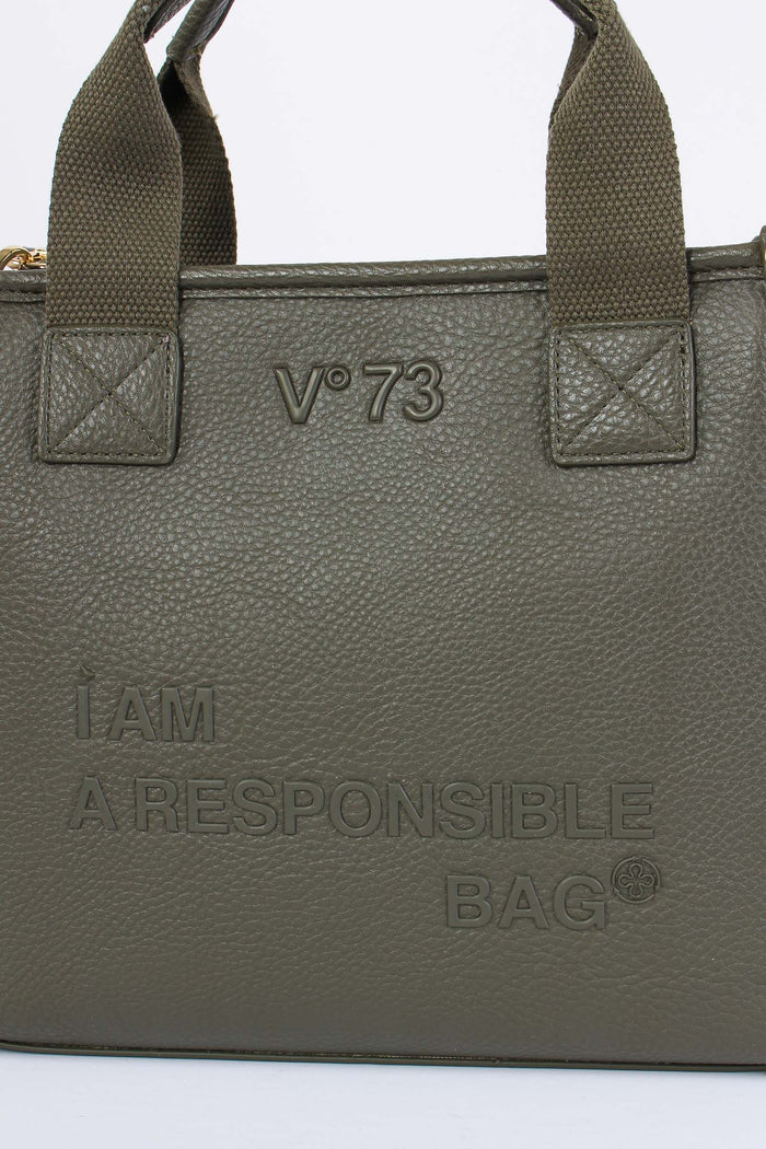 Responsibility  Tote Bag Eco Militare-5