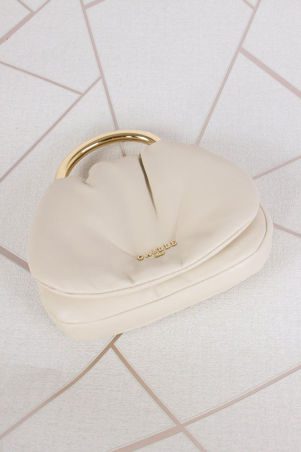 Mini Puffy Manico Anello Panna-2