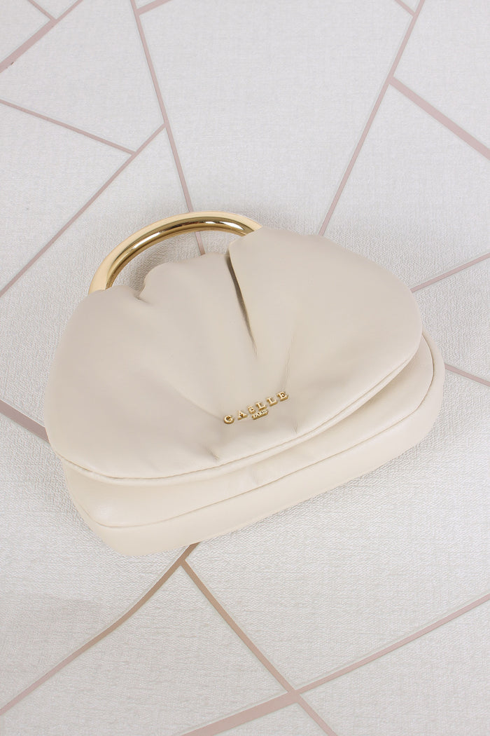 Mini Puffy Manico Anello Panna-2