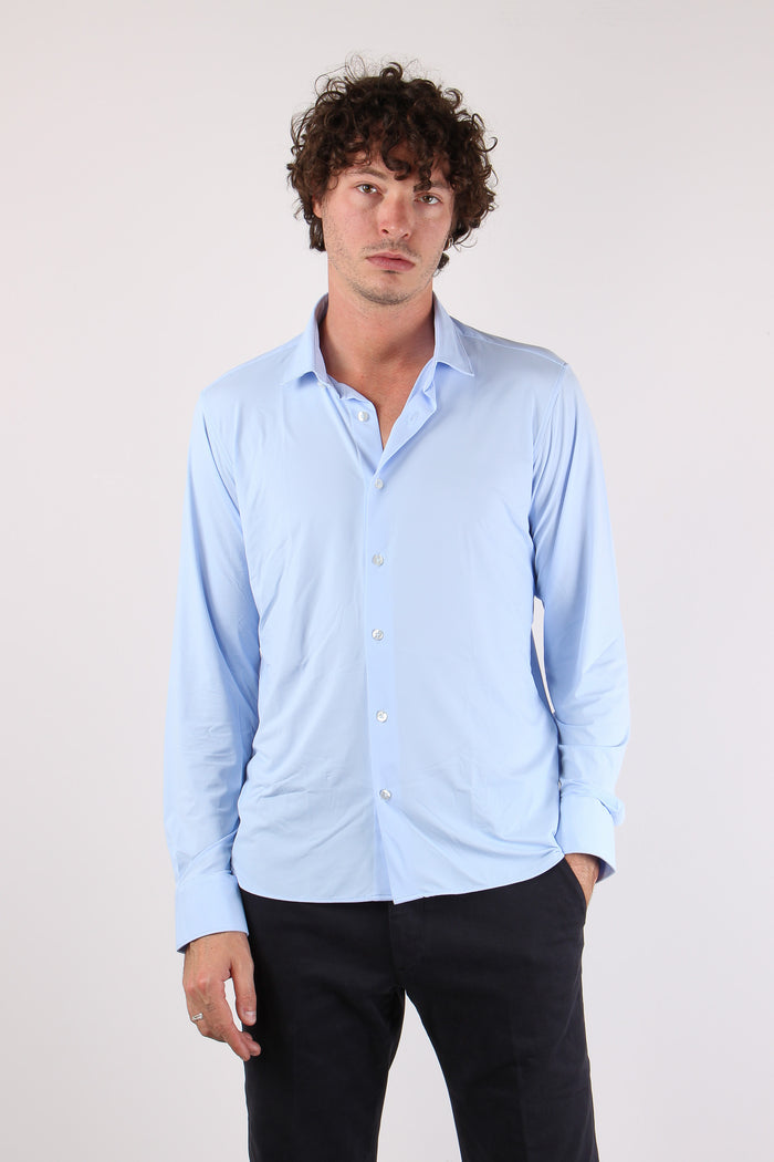 Camicia Oxford Light Blue-2