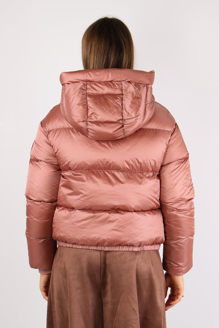 Bomber Riga Nylon Cangiante Blush Pink-5