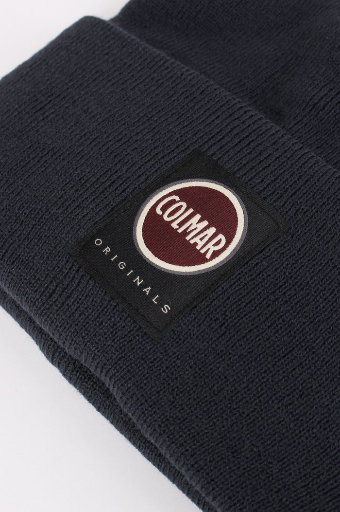 Cuffia Basica Logo Navy-4