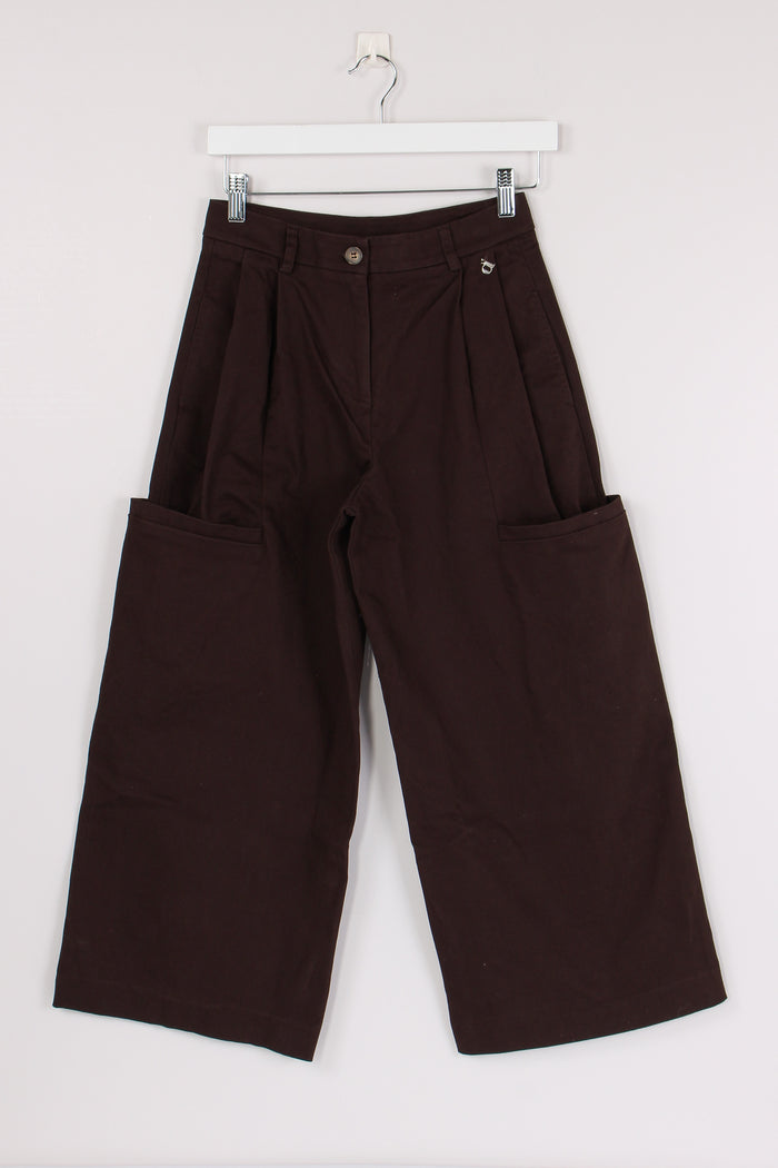 Pantalone Palazzo Tasche Caffe